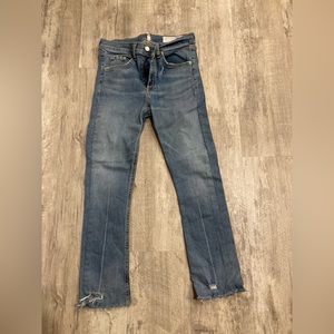 Rag and Bone cropped Jean